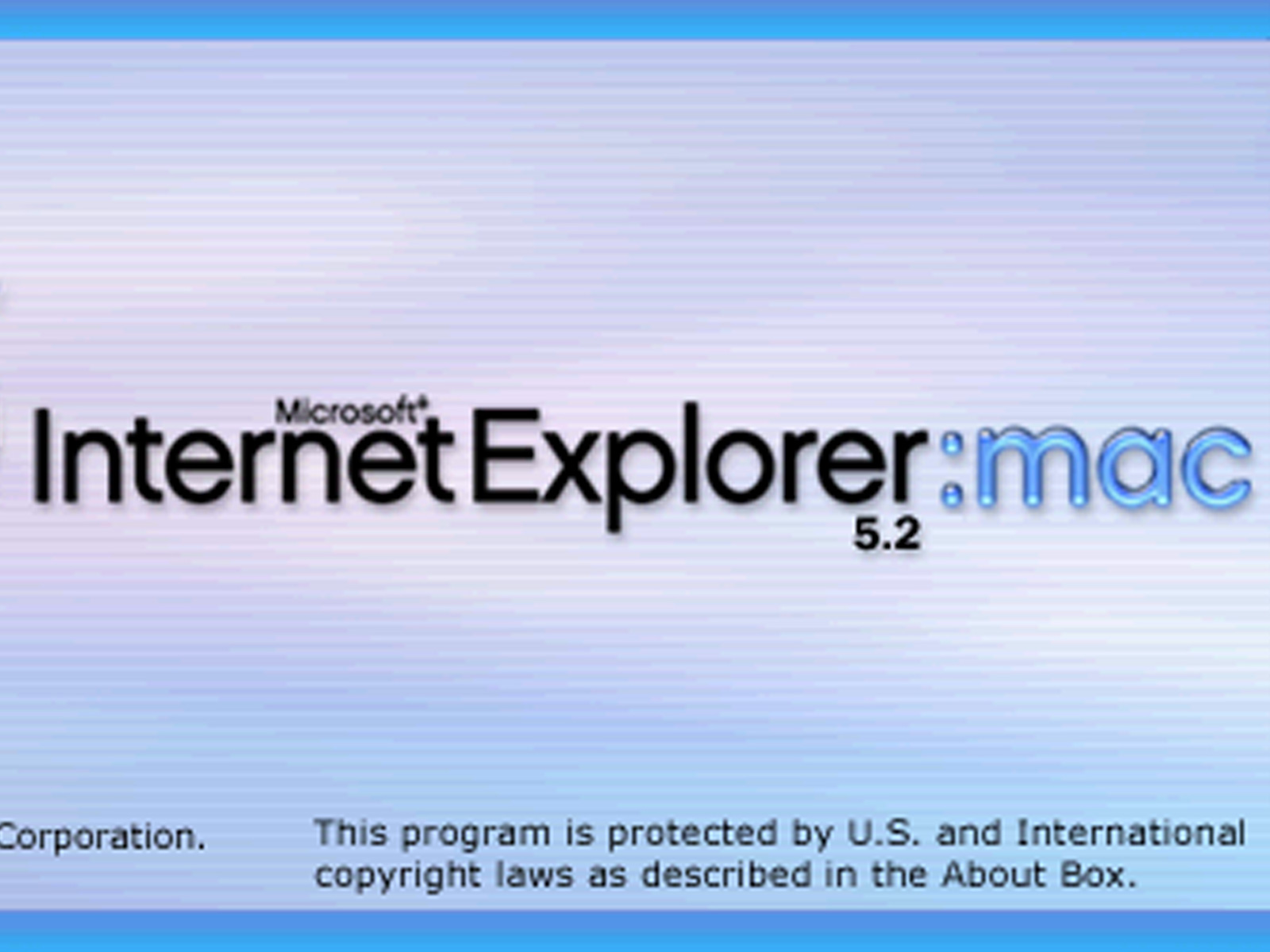 internet explorer for the mac os